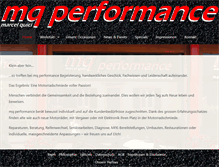 Tablet Screenshot of mqperformance.ch